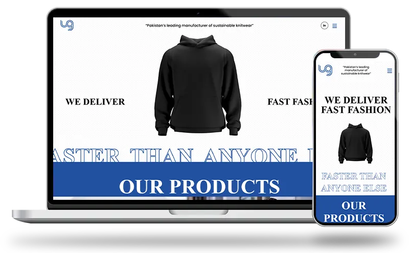 Web design and development services