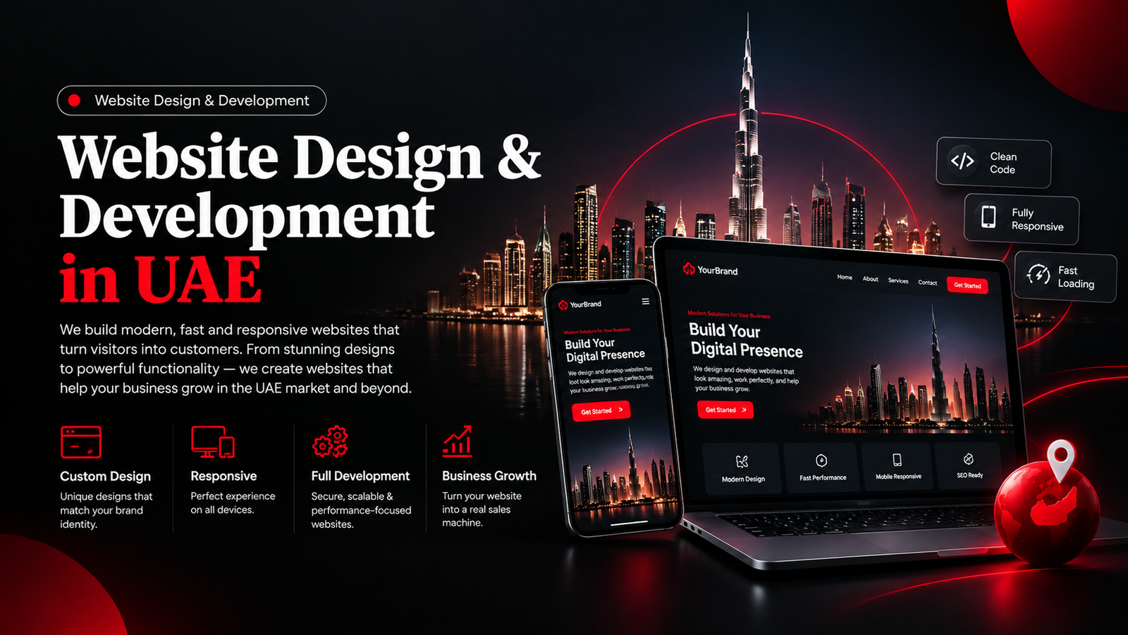 Website Design & Development in UAE